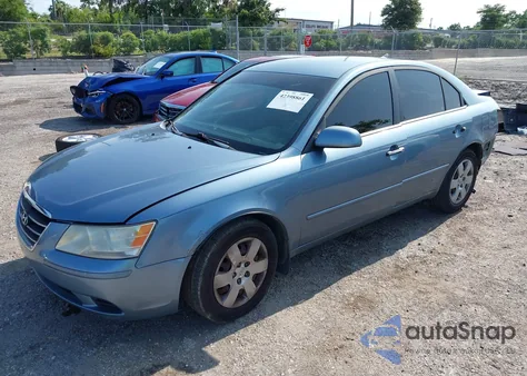 2010 Hyundai Sonata Gls из США, поврежденный, VIN 5NPET4AC0AH608988